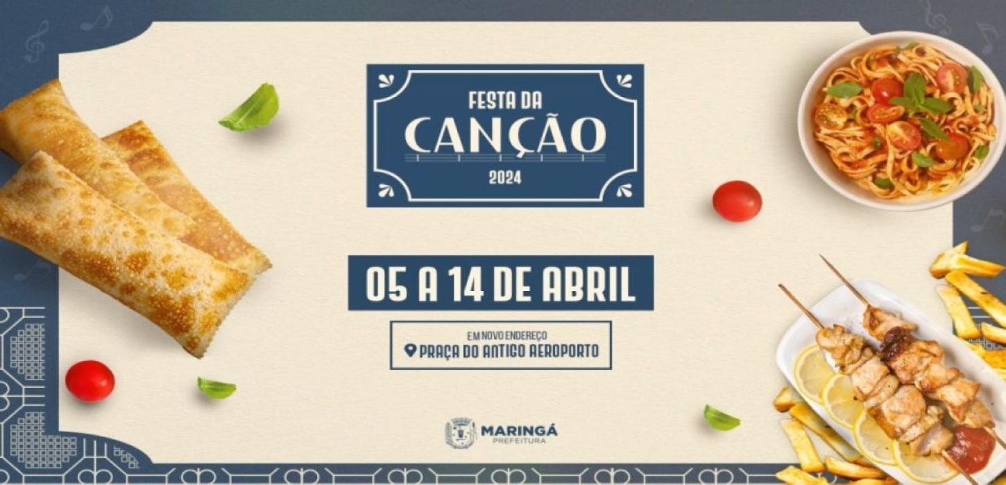 Festa da Canção 2024′ ocorre entre os dias 5 e 14 de abril na Praça do Antigo Aeroporto