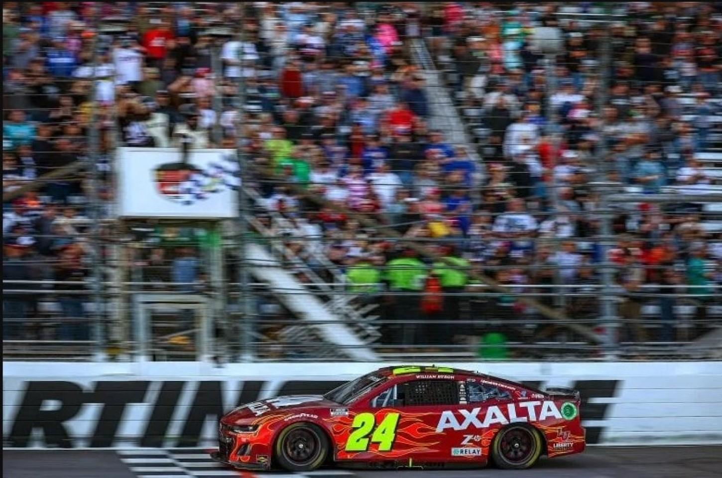 Byron lidera 1-2-3 histórico da Hendrick na etapa de Martinsville da Nascar