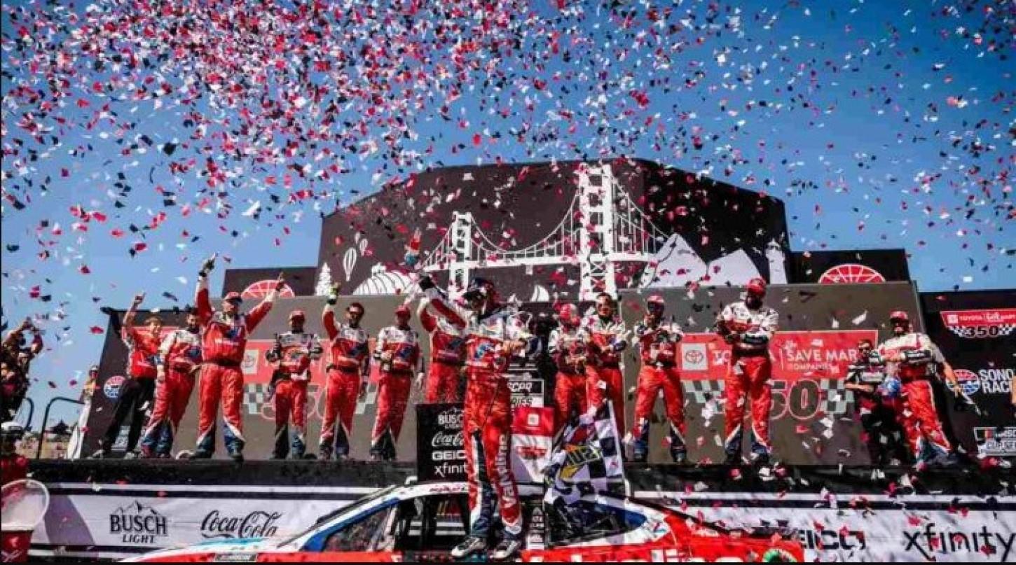 Kyle Larson vence prova caótica da Nascar Cup no misto de Sonoma