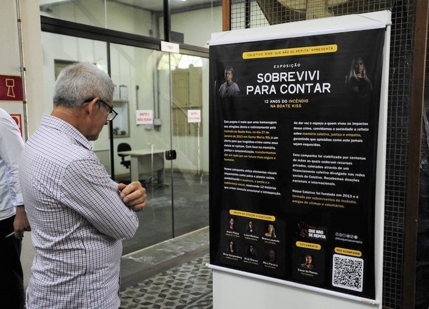 SM: Exposição fotográfica em memória das vítimas da boate Kiss fica aberta ao público até 24 de janeiro