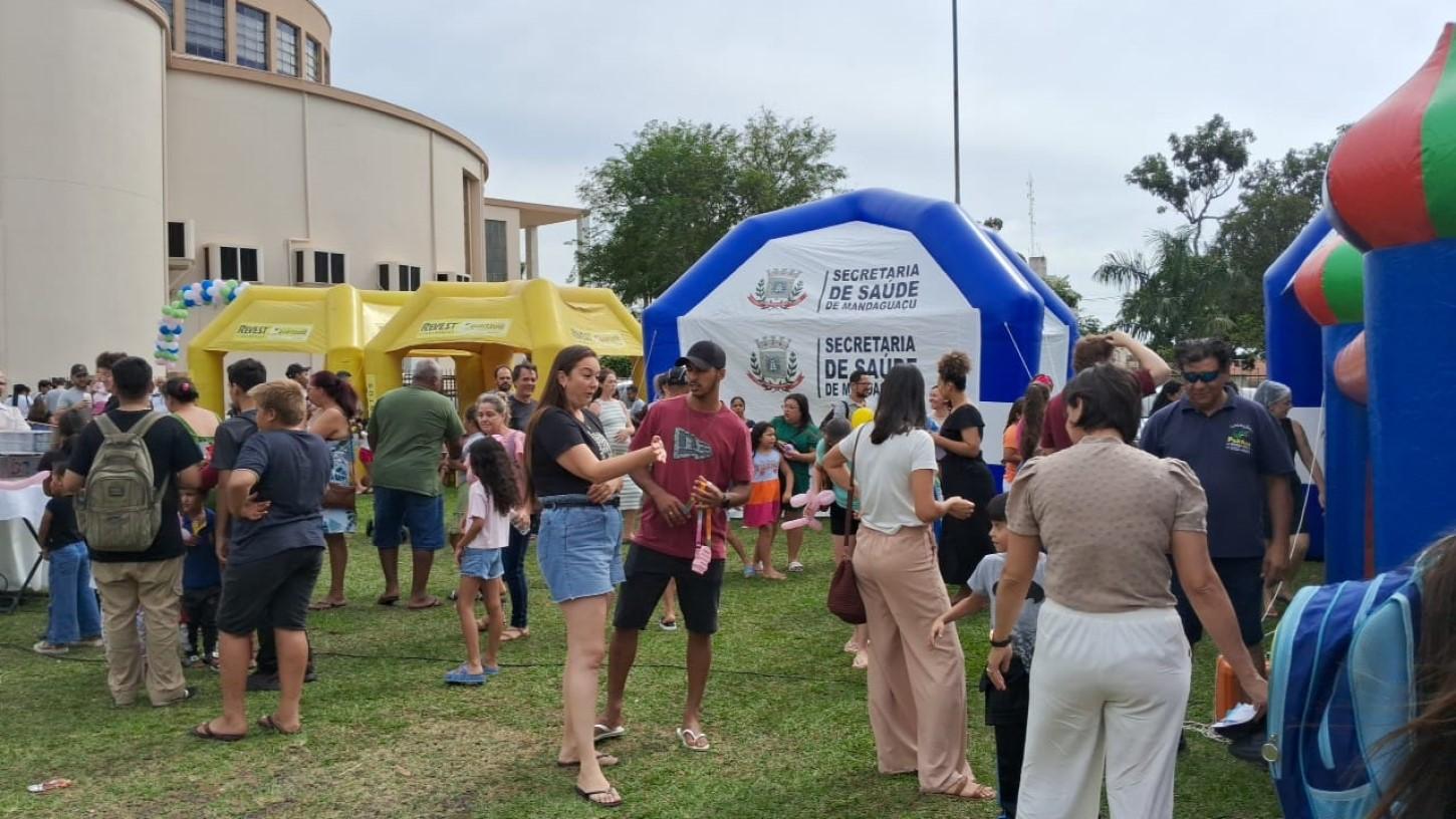Campanha de vacinação em Mandaguaçu, iniciou no sábado com ação inovadora.