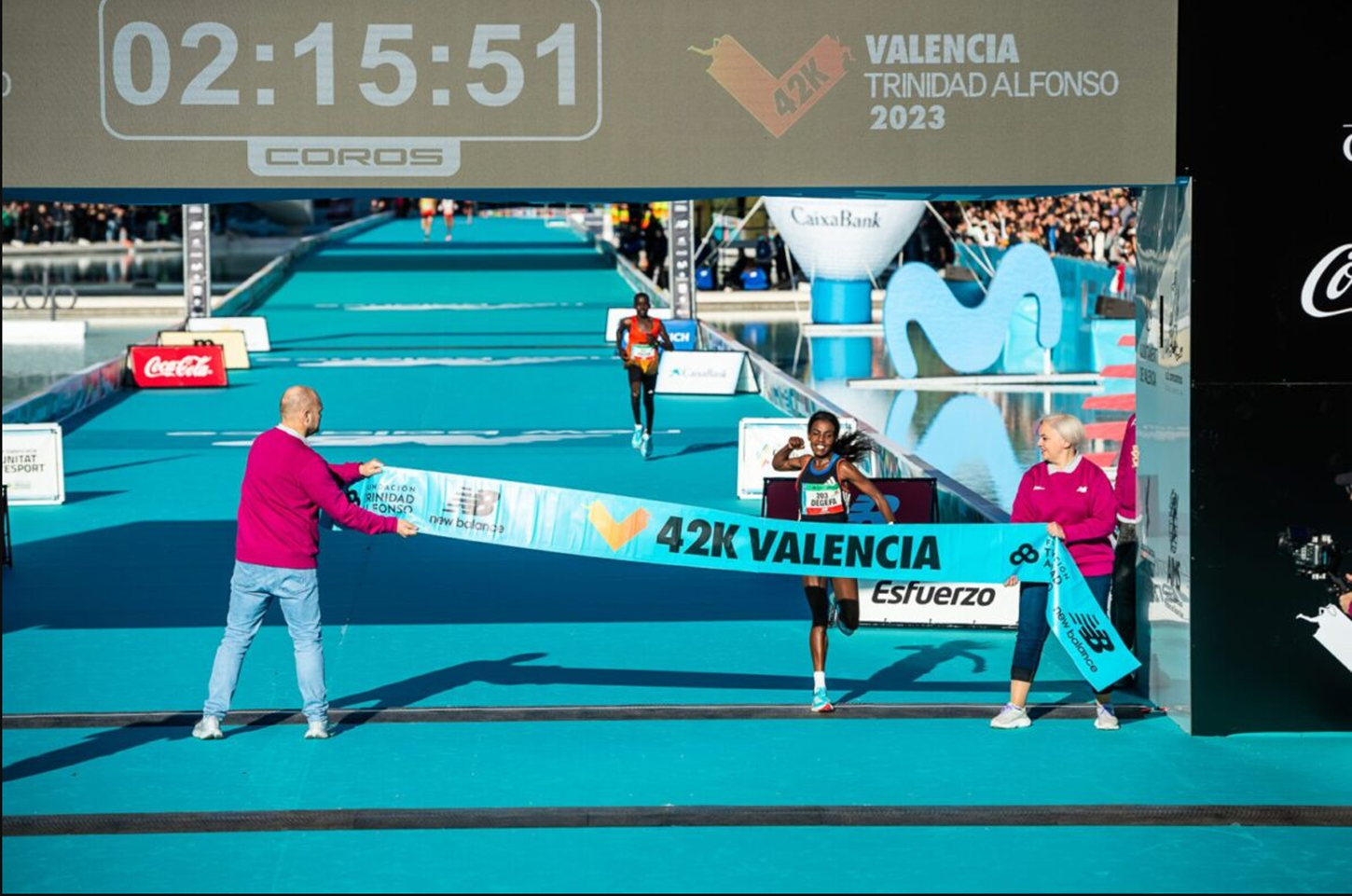 Triunfos e recordes na Maratona de Valência