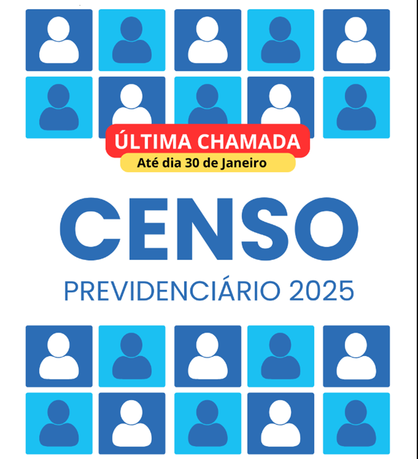 Censo Previdenciário: recadastramento obrigatório vai até 30 de janeiro de 2026