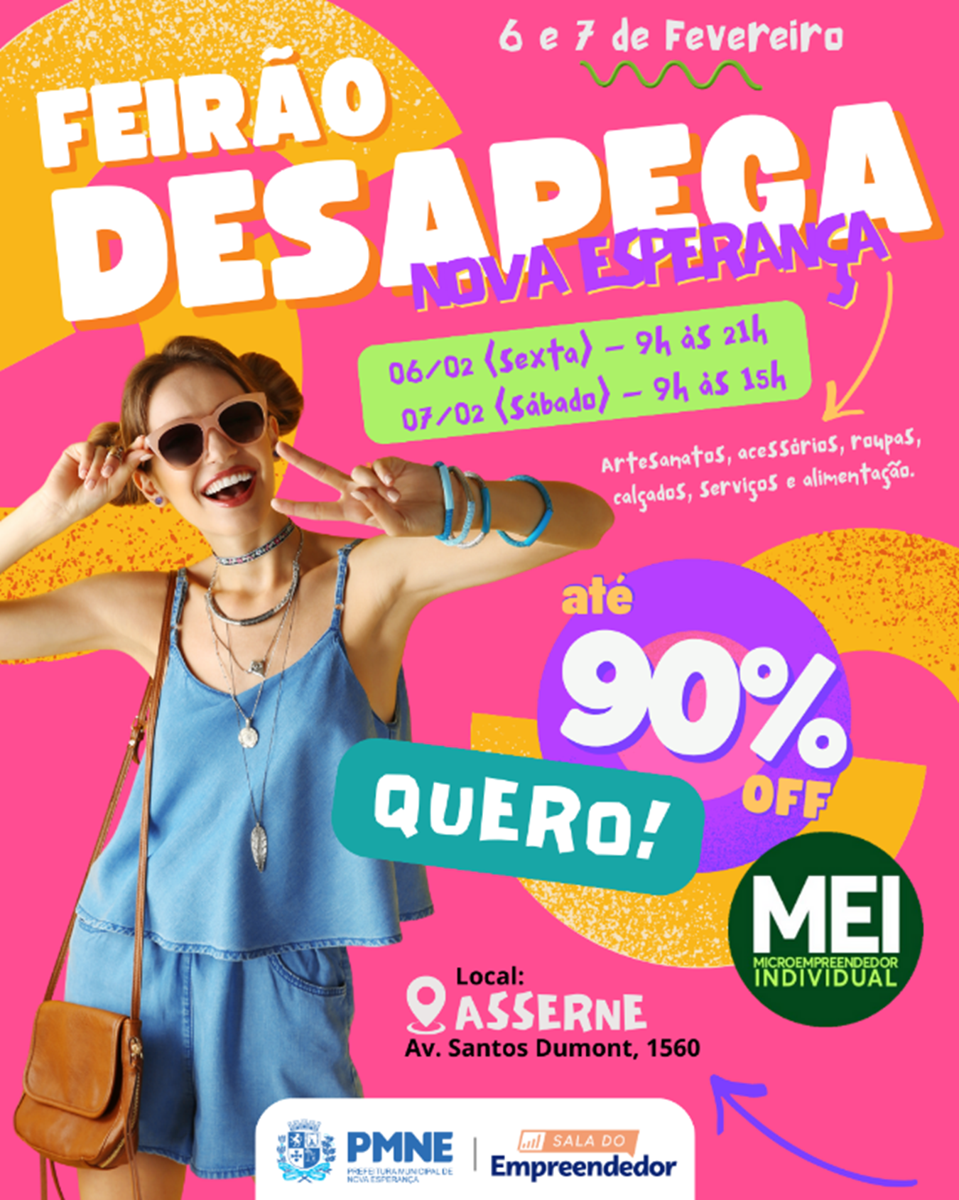 Está chegando o Feirão Desapega MEI com descontos de até 90%