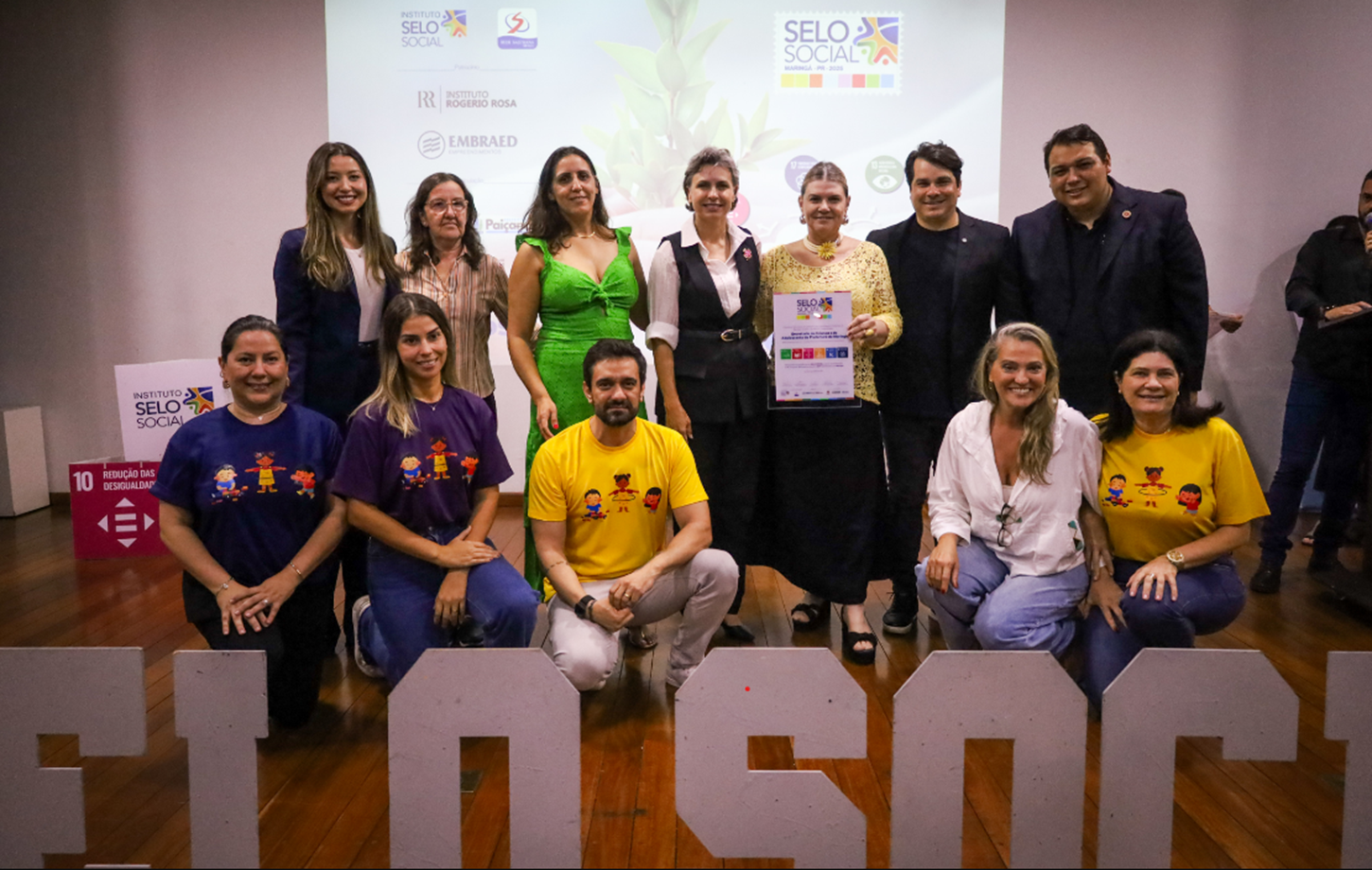 Prefeitura de Maringá é certificada no programa 'Selo Social' por projetos de impacto social alinhados aos ODS