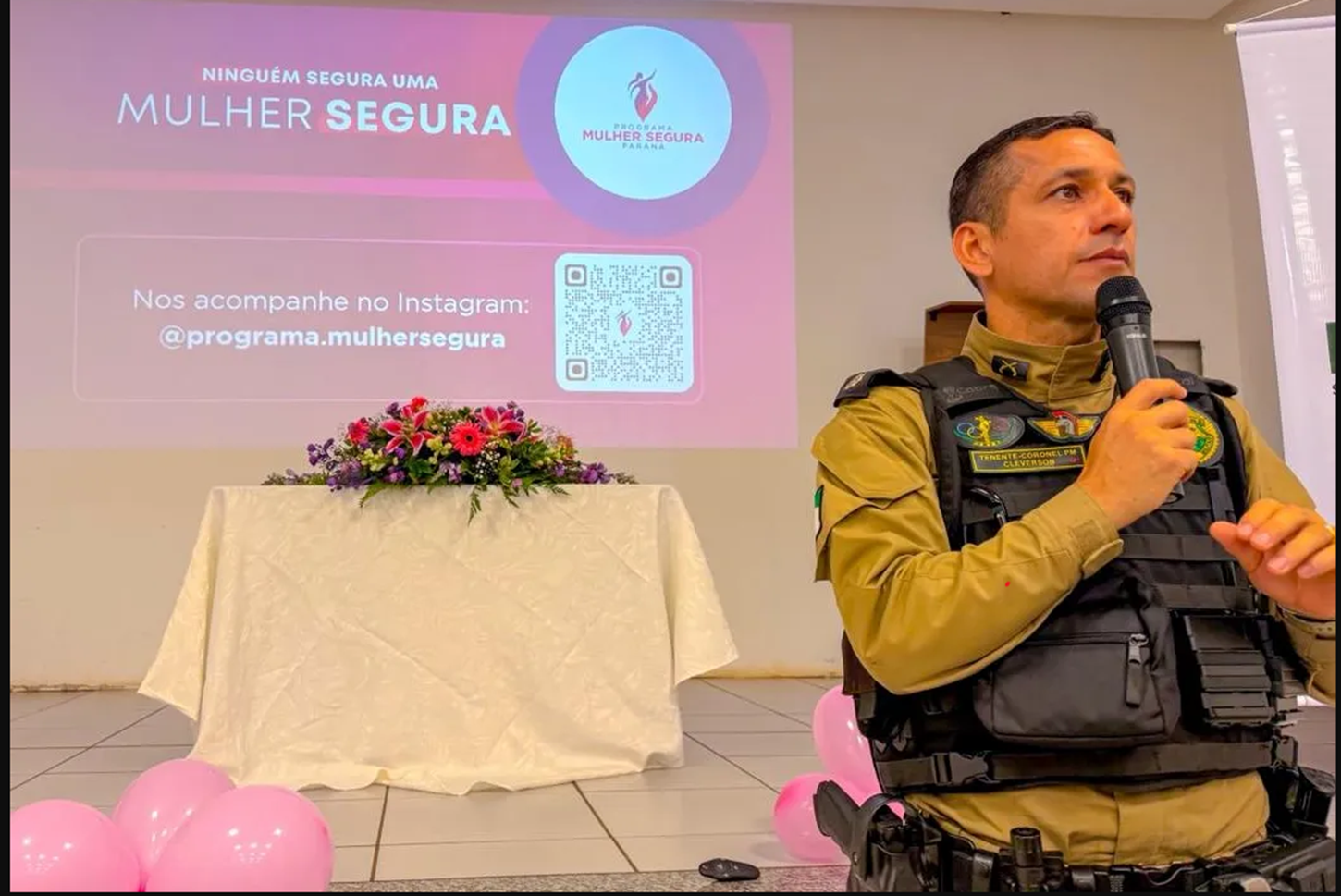Palestra enfatiza combate à violência contra mulher
