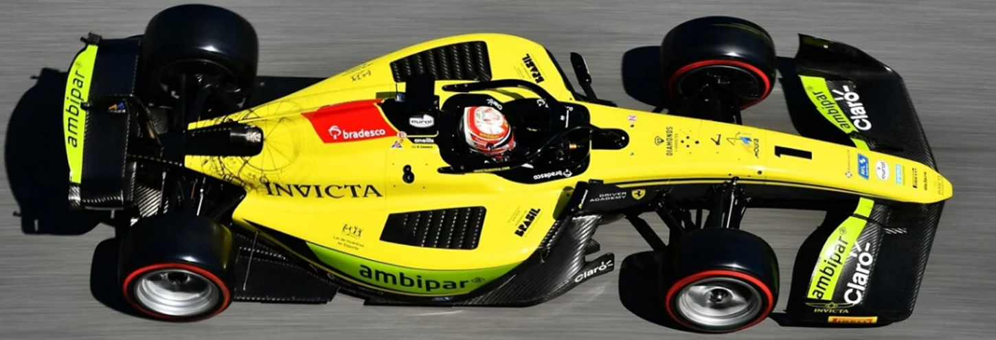 F2: Rafael Câmara acerta estratégia e vence corrida principal em Barcelona
