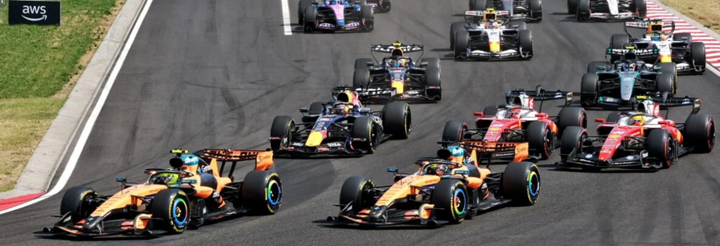F1: Norris vence GP da Hungria com Verstappen em segundo; Bortoleto fora dos pontos