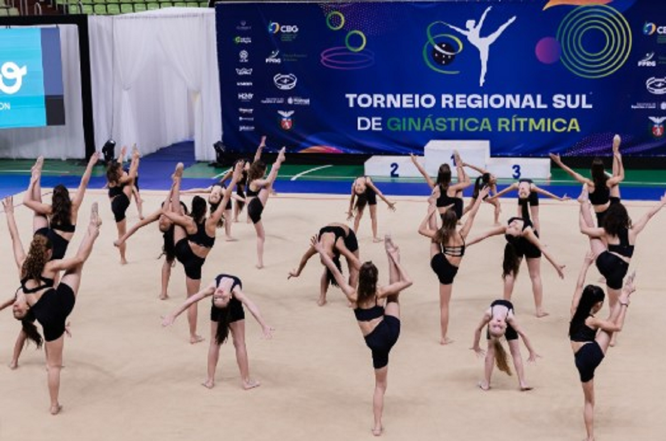  Maringá recebe cerca de 500 atletas para o Torneio Regional Sul de Ginástica Rítmica