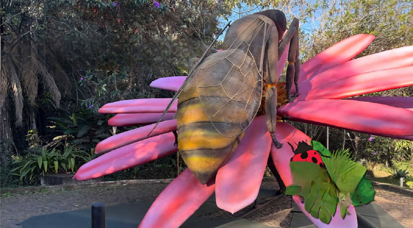 Parque do Ingá recebe a exposição ‘Primavera Encantada- Natureza Gigante’ a partir de 25 de setembro