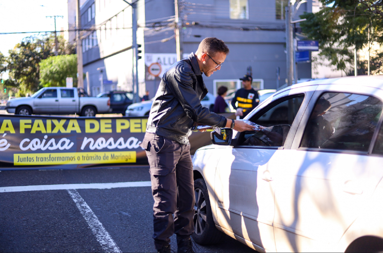 Prefeitura promove ações de educação para incentivar a participação de todos por um trânsito mais consciente