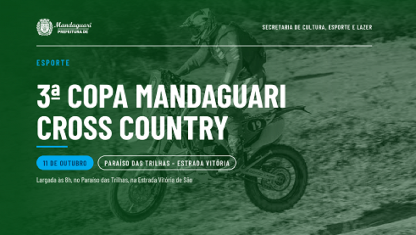 Mandaguari realiza a 3ª Copa Mandaguari Cross Country no dia 11 de outubro