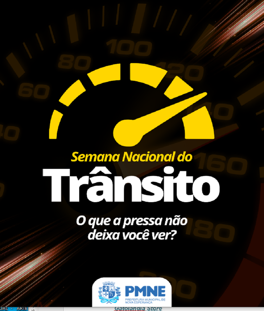 Semana Nacional de Trânsito reforça a importância de desacelerar e enxergar o outro.