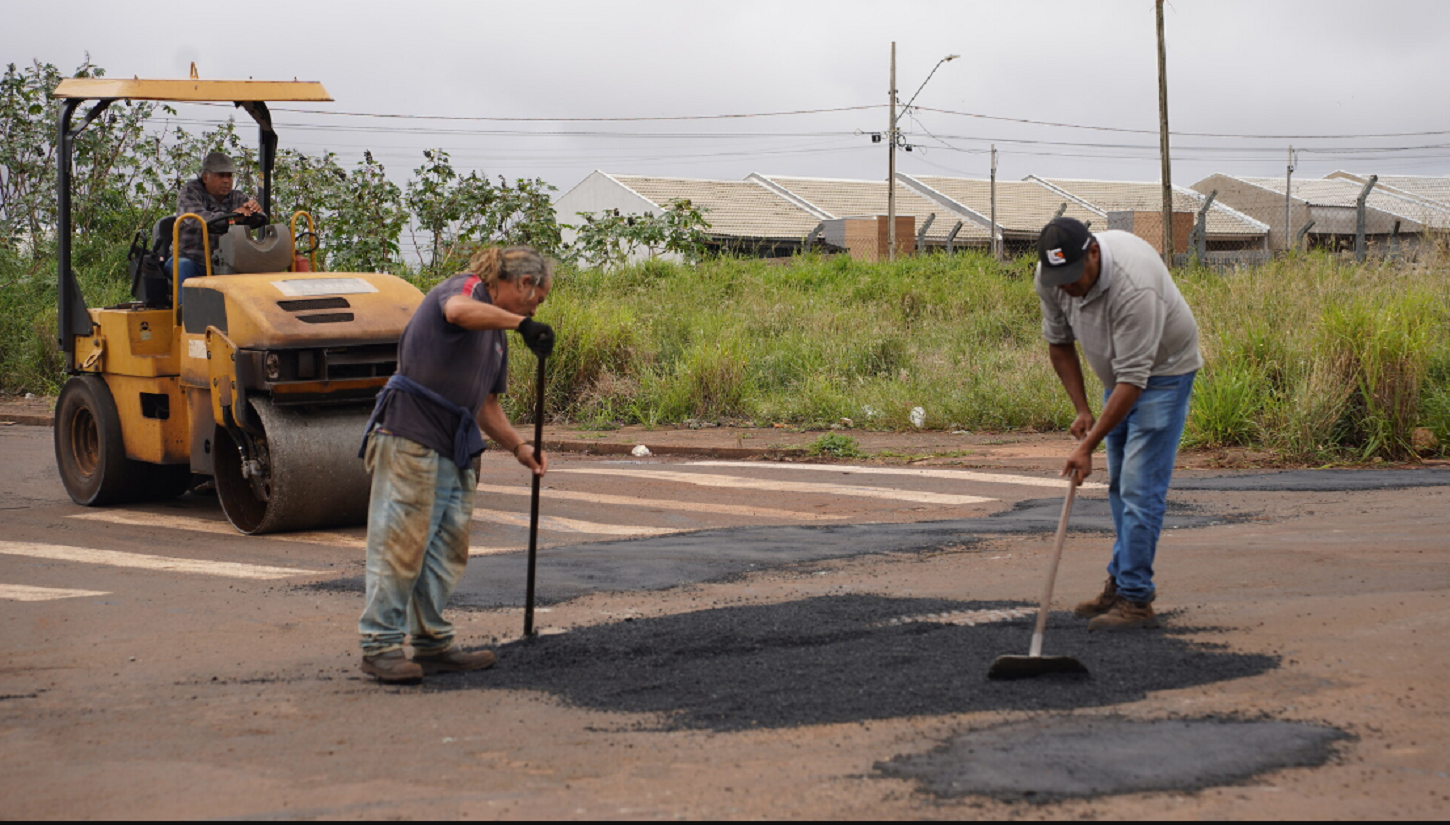 Prefeitura de Sarandi inicia operação tapa-buracos após chuvas intensas