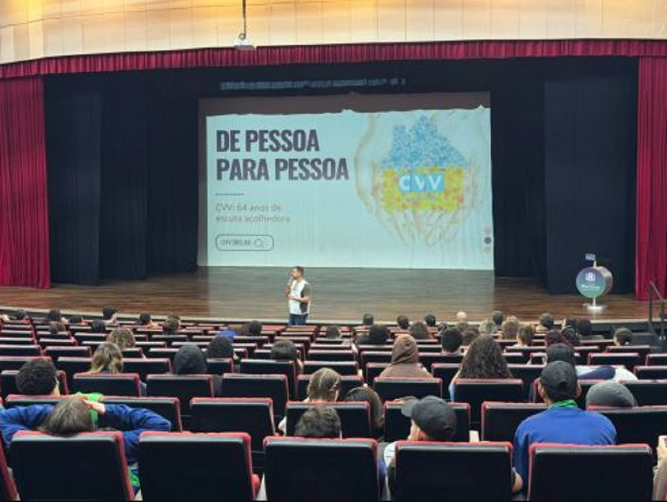 CAPS: Secretaria de Saúde e CVV promovem ação sobre saúde mental com estudantes de Marialva