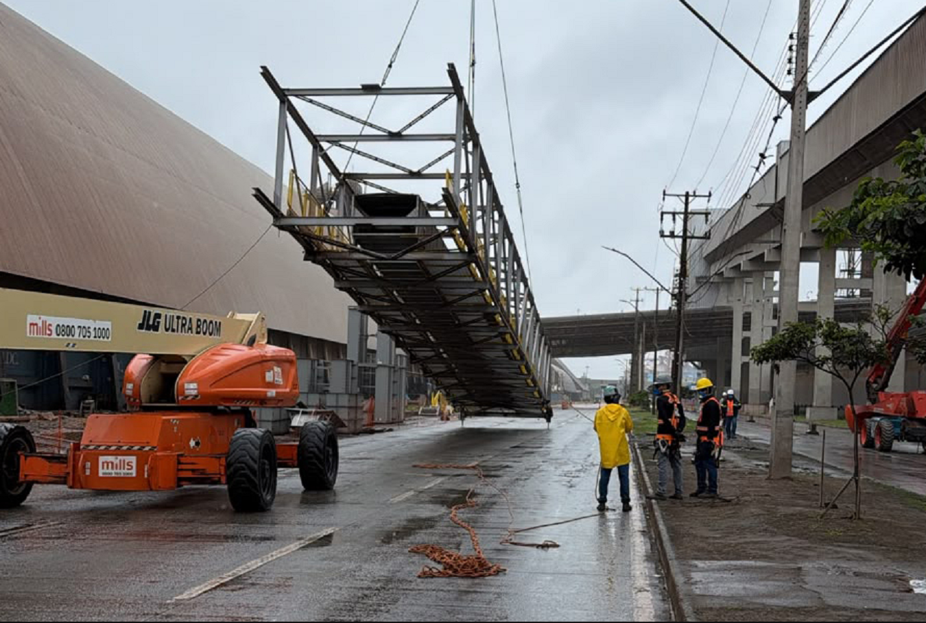 Porto de Paranaguá realiza primeira conexão do Moegão com terminal privado