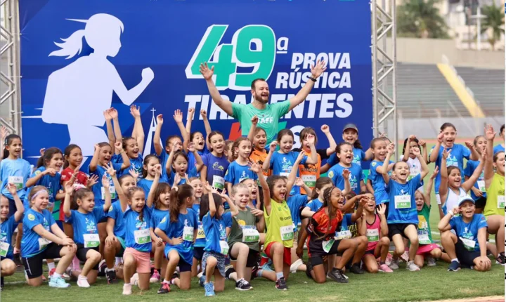 Edição da Prova Rústica Tiradentes Kids bate recorde e reúne mais de 780 crianças