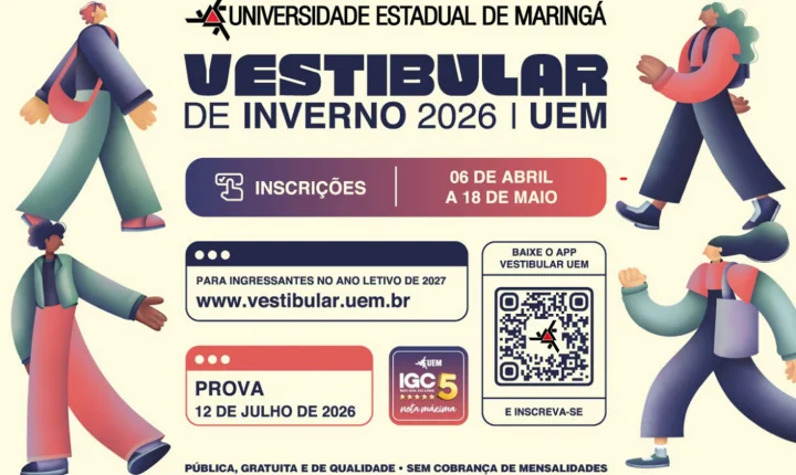 Inscrições para o vestibular da UEM-2026, estão abertas 