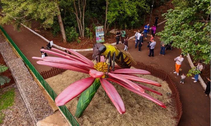 Mais de 18 mil pessoas prestigiaram a Primavera Encantada no Parque do Ingá; exposição segue 25 de outubro