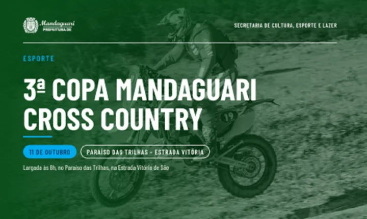 Mandaguari realiza a 3ª Copa Mandaguari Cross Country no dia 11 de outubro